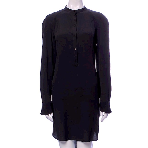 ALEXANDER MCQUEEN Silk Knee-Length Dress | Sz: M - Picture 1 of 9